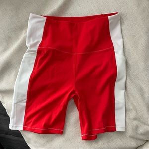 Solid and Striped Biker Shorts Brand New without Tags